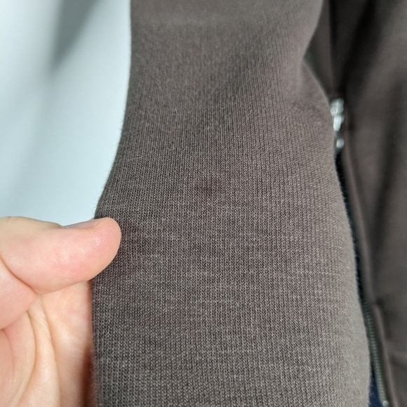 Athleta brown turtleneck long sleeve sweatshirt S - Picture 6 of 11